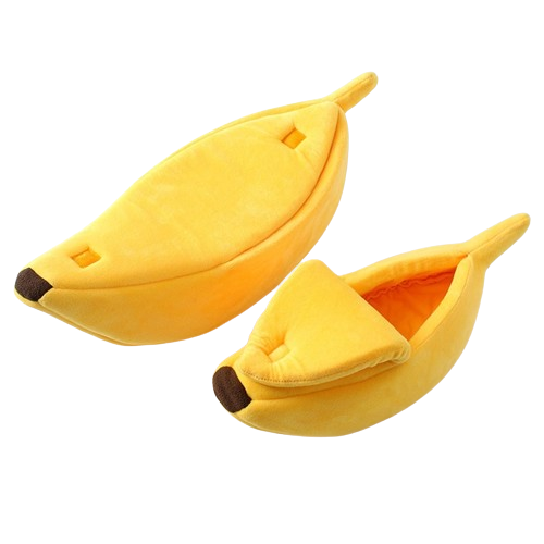 Banana Cat Bed